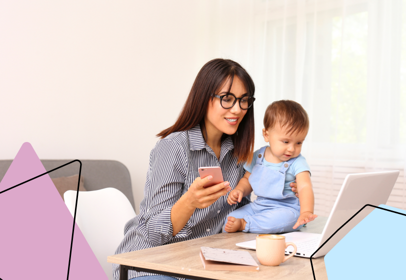 Экономисты: мамы, которые работают из дома — новая сила на рынке труда